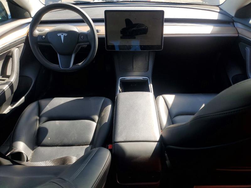 2023 Tesla Model 3 VIN 5YJ3E1EA1PF506812 COPART salvage auction — REAR END, Ca - Salvage Certificate, sold $4,250 on 2026-07-28 (photo 8)