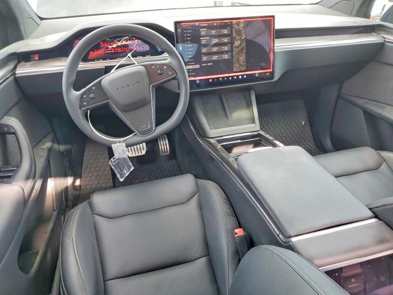 2022 Tesla Model x VIN 7SAXCBE62NF345475 COPART salvage auction — FRONT END, Fl - Cert Of Title Slvg Rebuildable, sold $17,200 on 2026-07-24 (photo 8)