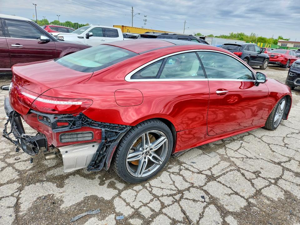2018 Mercedes-benz E-klasse VIN WDD1J6FB3JF015755 COPART salvage auction — REAR END, Wv - Salvage Certificate, sold $5,300 on 2026-07-17 (photo 4)
