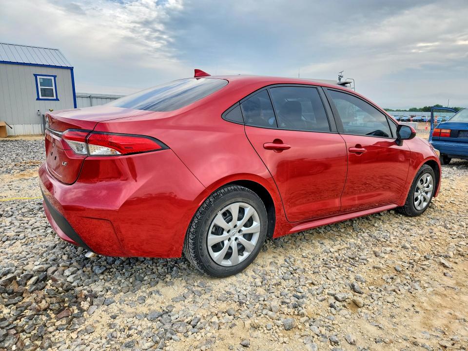 2021 Toyota Corolla VIN 5YFEPMAE4MP239064 COPART salvage auction — HAIL, MO - CERTIFICATE OF TITLE, sold $9,800 on 2026-07-20 (photo 3)