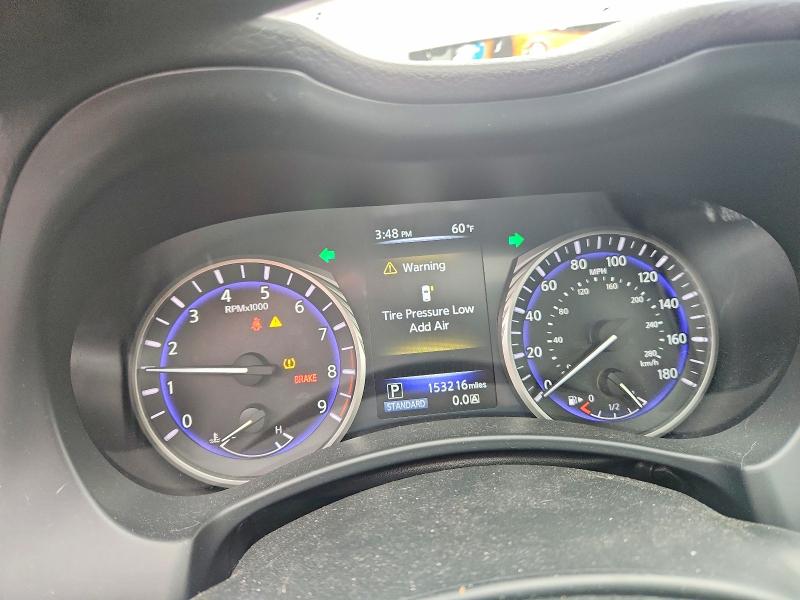 2015 Infiniti Q50 VIN JN1BV7AR5FM399766 COPART salvage auction — FRONT END, Tx - Salvage Vehicle Title, sold $2,400 on 2026-07-09 (photo 9)