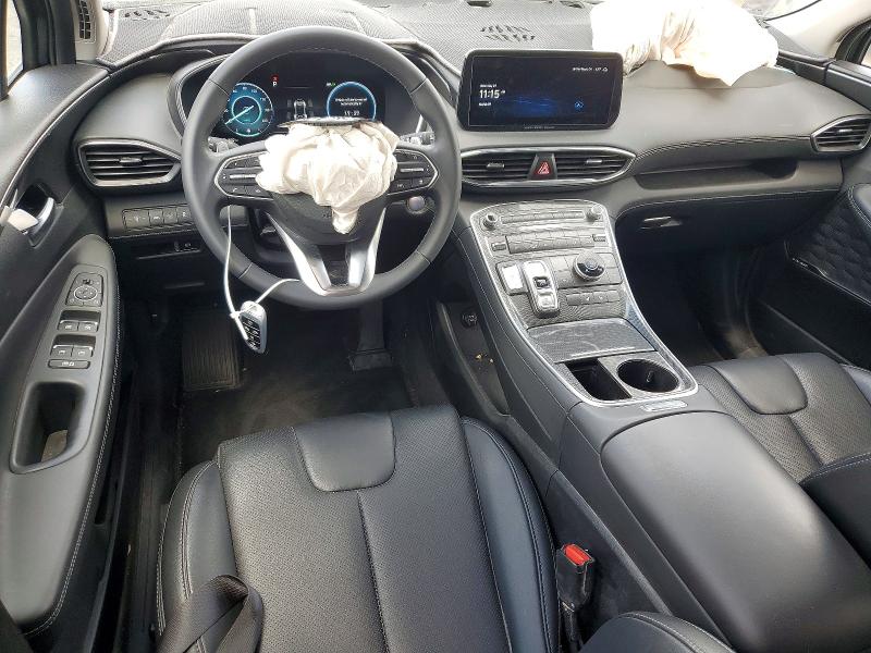 2023 Hyundai Santa fe VIN 5NMS3DA19PH013354 COPART salvage auction — FRONT END, Ca - Salvage Certificate, sold $11,900 on 2026-07-02 (photo 8)