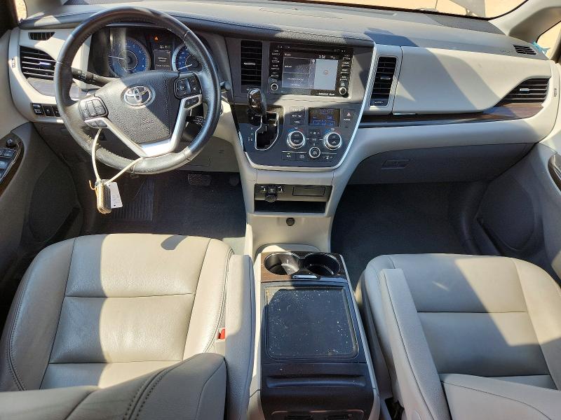 2020 Toyota Sienna VIN 5TDYZ3DCXLS076826 COPART salvage auction — REAR END, Al - Cert Of Title-Salvage Title, sold $6,700 on 2026-07-08 (photo 8)