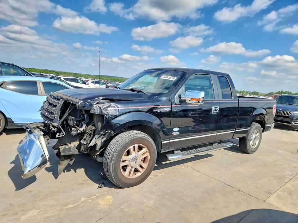2009 Ford F-150 VIN 1FTRX128X9KC79132 COPART salvage auction — FRONT END, Tx - Salvage Vehicle Title, sold $2,500 on 2026-07-09 (photo 1)