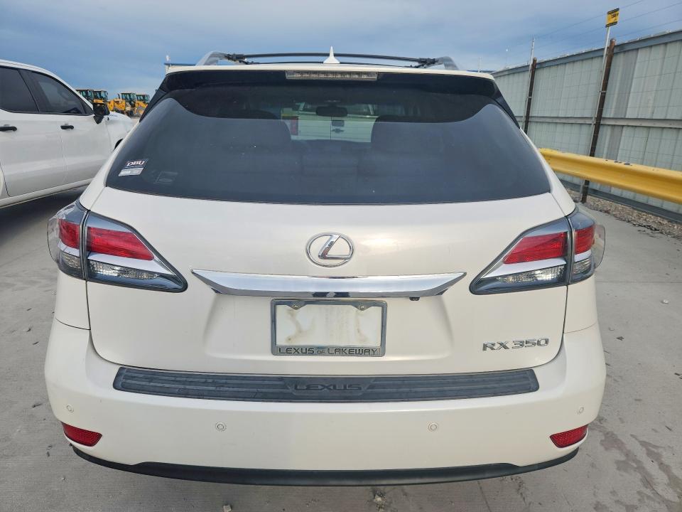 2013 Lexus Rx VIN 2T2ZK1BA9DC087532 COPART salvage auction — HAIL, Tx - Certificate Of Title, sold $3,700 on 2026-07-10 (photo 6)