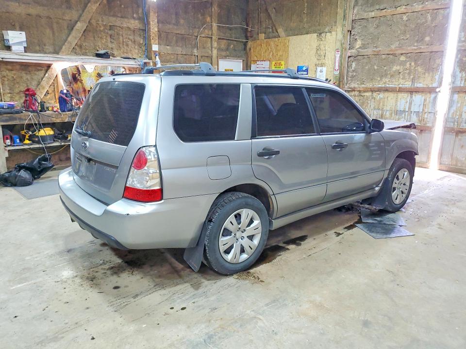 2008 Subaru Forester VIN JF1SG63678G707967 COPART salvage auction — FRONT END, Mn - Cert Of Title-Prior Salvage, sold $225 on 2026-07-07 (photo 3)