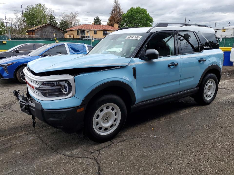 2025 Ford Bronco VIN 3FMCR9GN5SRE94850 — COPART salvage auction photo