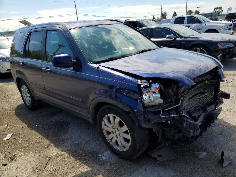 2005 Honda Cr-v VIN JHLRD78815C009913 COPART salvage auction — FRONT END, In - Cert Of Title-Salvage Title, sold $400 on 2026-07-06 (photo 4)