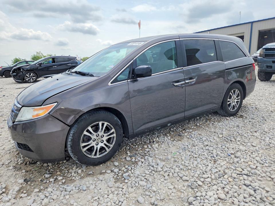2011 Honda Odyssey VIN 5FNRL5H64BB088687 COPART salvage auction — FRONT END, Mi - Certificate Of Title, sold $1,250 on 2026-07-02 (photo 1)