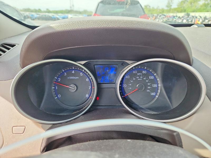 2014 Hyundai Tucson VIN KM8JU3AG3EU923137 COPART salvage auction — FRONT END, Il - Salvage Certificate, sold $925 on 2026-07-20 (photo 9)