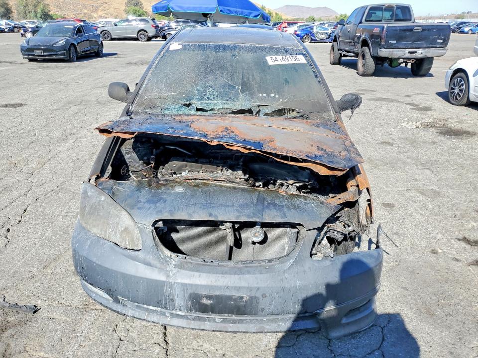 2005 Toyota Corolla VIN 1NXBR32E25Z460507 COPART salvage auction — BURN, Ca - Acq Bos - Post Sale - Salvage, sold $150 on 2026-07-02 (photo 5)