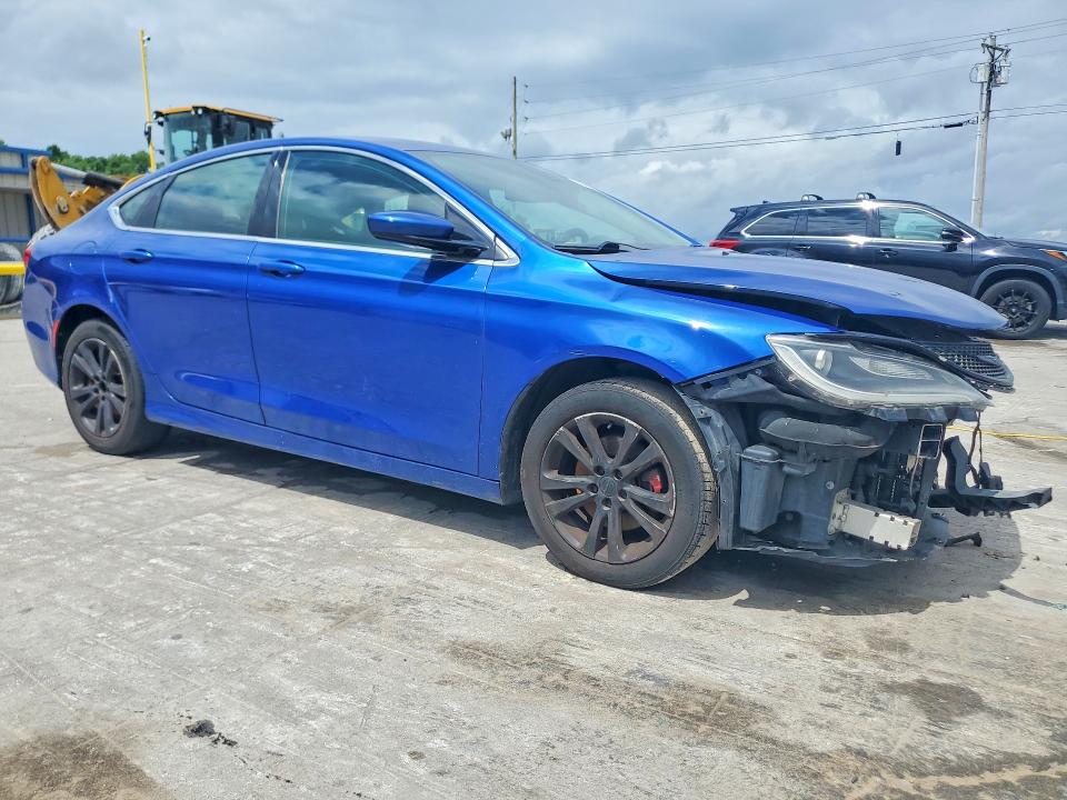 2015 Chrysler 200 VIN 1C3CCCAB0FN714118 COPART salvage auction — FRONT END, Tn - Salvage Certificate, sold $250 on 2026-07-13 (photo 4)