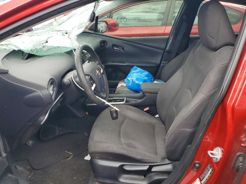 2016 Toyota Prius VIN JTDKARFU5G3513676 COPART salvage auction — VANDALISM, Ca - Salvage Certificate, sold $1,950 on 2026-07-14 (photo 7)