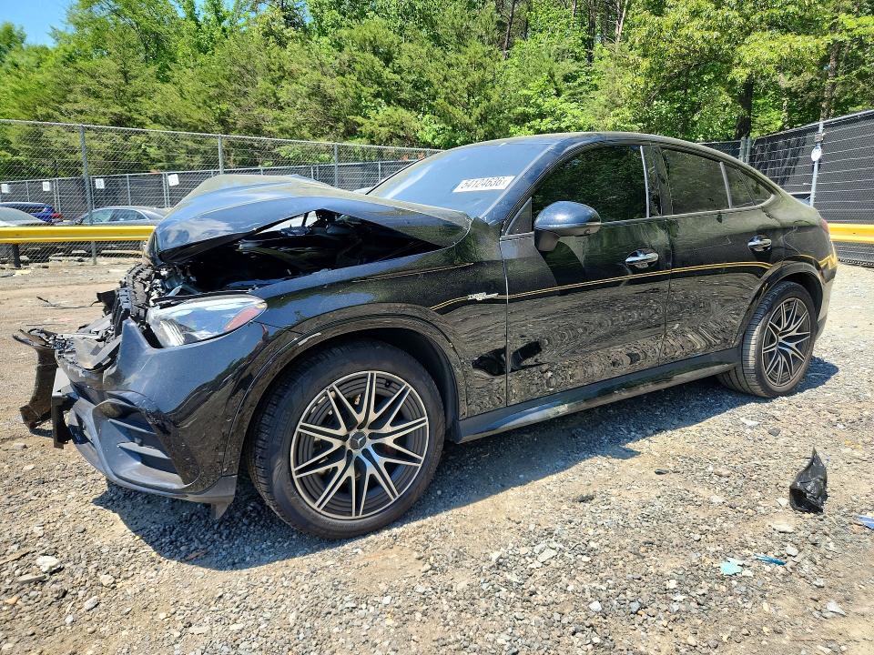 2025 Mercedes-benz Glc class VIN W1NKJ8ABXSF289949 COPART salvage auction — FRONT END, MD - CERT OF SALVAGE > 75% DAMAGE, sold $35,250 on 2026-07-02 (photo 1)