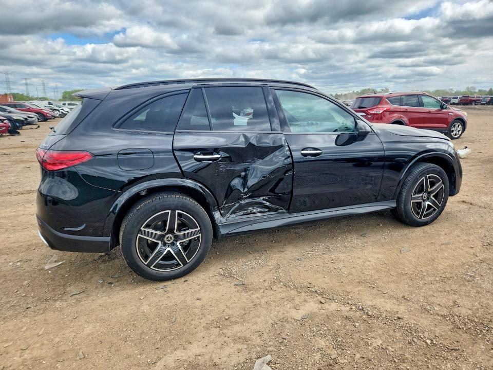 2025 Mercedes-benz Glc VIN W1NKM4HB9SF342386 COPART salvage auction — SIDE, Il - Salvage Certificate, sold $28,500 on 2026-07-28 (photo 3)