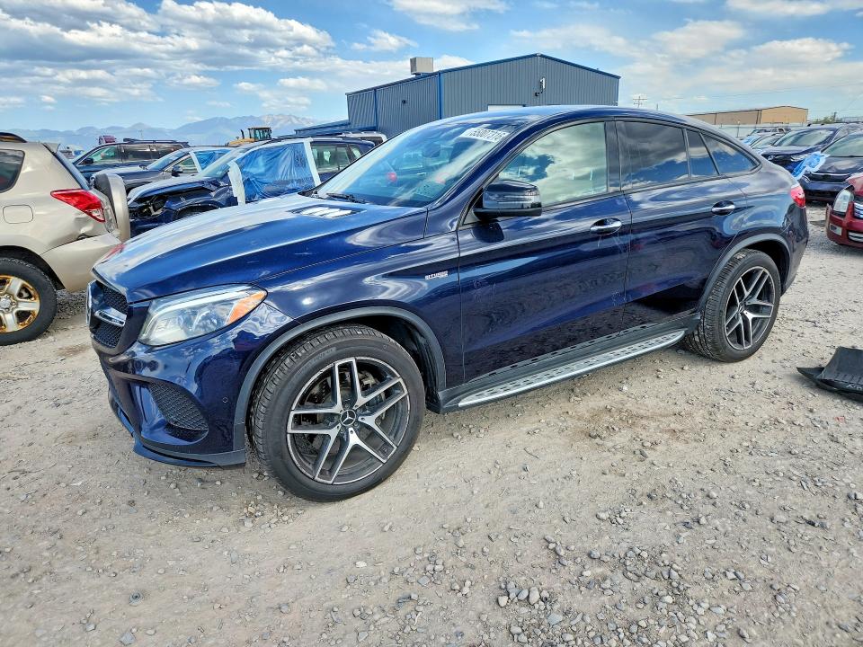 2019 Mercedes-benz Gle VIN 4JGED6EB0KA134832 COPART salvage auction — MINOR DENT/SCRATCHES, Ut - Dealer Only Clean Title (P), sold $26,750 on 2026-07-24 (photo 1)