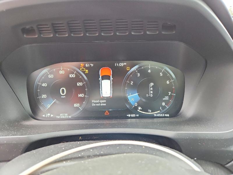 2020 Volvo VIN YV4102PK2L1545197 COPART salvage auction — MECHANICAL, Ma - Cert Of Title-Salvage, sold $10,000 on 2026-07-27 (photo 9)