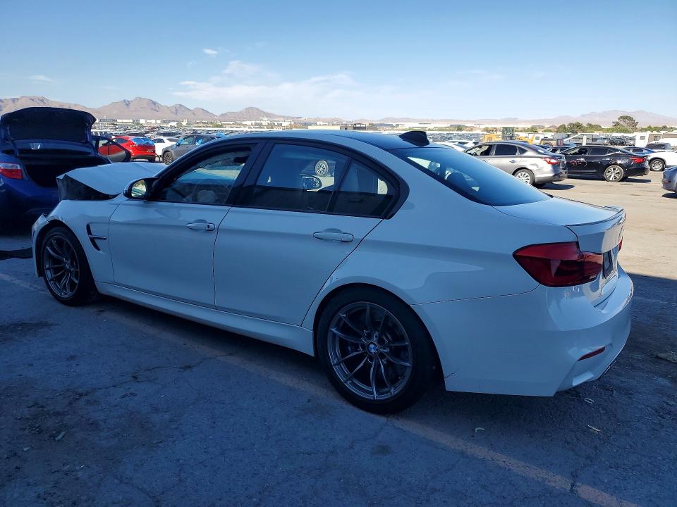 2018 BMW M3 VIN WBS8M9C57J5J78990 COPART salvage auction — FRONT END, Nv - Salvage Title, sold $5,700 on 2026-07-02 (photo 2)