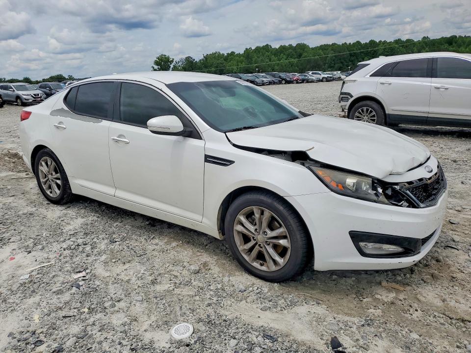 2013 Kia Optima VIN 5XXGM4A76DG098915 COPART salvage auction — FRONT END, Ga - Cert Of Title-Salvage, sold $900 on 2026-07-27 (photo 4)