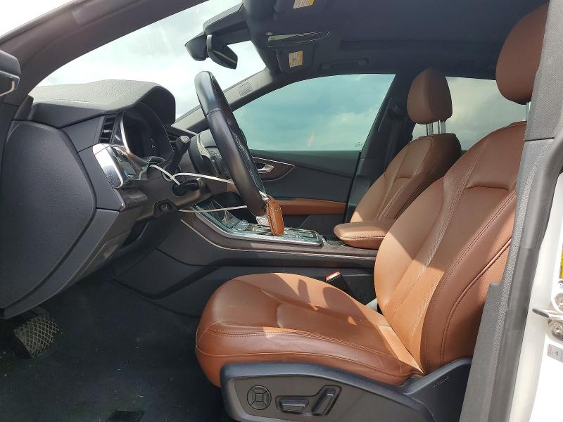2021 Audi Q8 VIN WA1EVAF1XMD002490 COPART salvage auction — FRONT END, Tx - Salvage Vehicle Title, sold $17,600 on 2026-07-31 (photo 7)