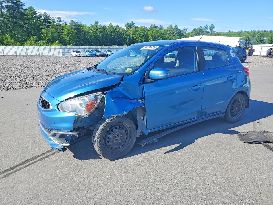 2017 Mitsubishi VIN ML32A4HJ6HH015287 COPART salvage auction — FRONT END, Me - Cert Of Title-Salvage Collisio, sold $100 on 2026-07-15 (photo 1)