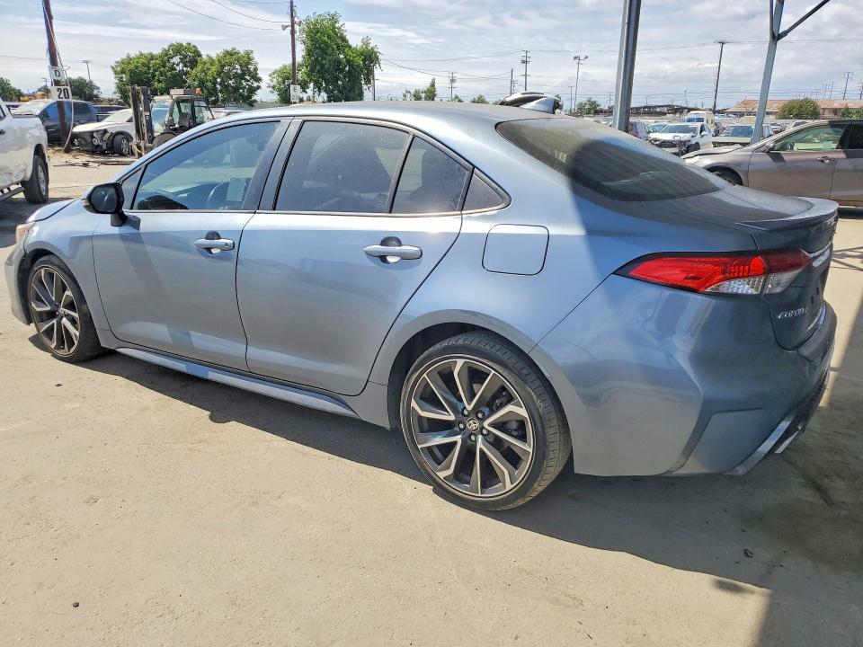 2020 Toyota Corolla VIN JTDS4RCE6LJ038579 COPART salvage auction — FRONT END, Ca - Salvage Certificate, sold $3,650 on 2026-07-13 (photo 2)