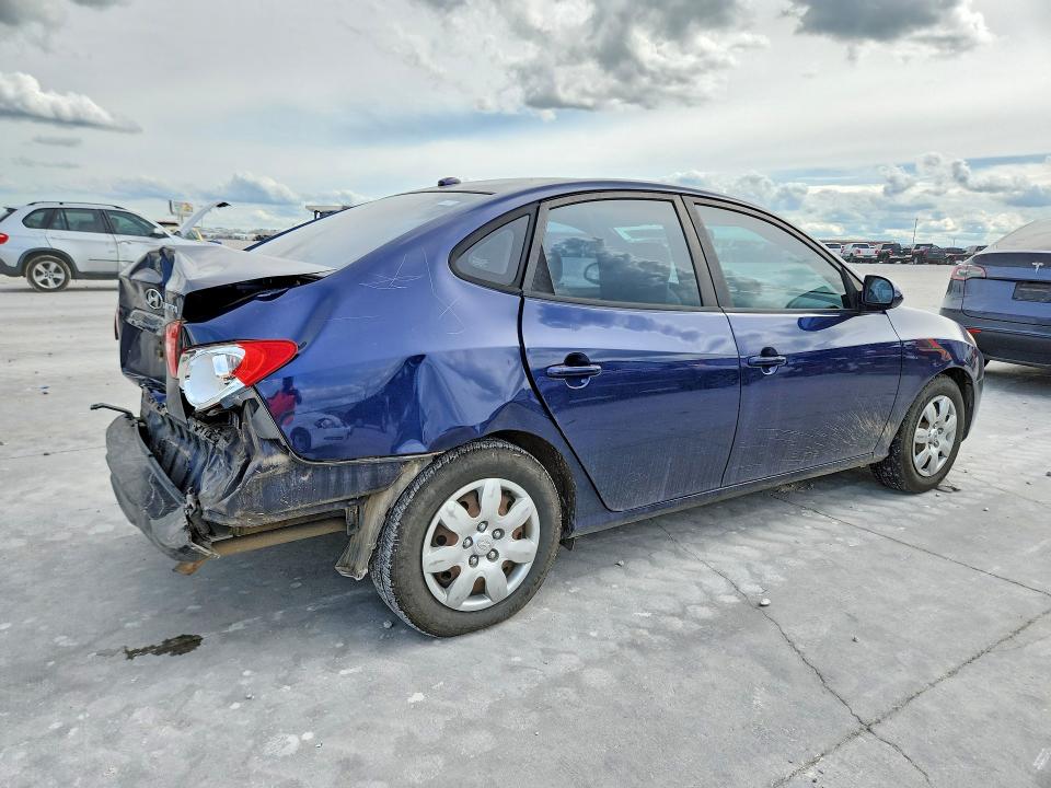 2009 Hyundai Elantra VIN KMHDU46D69U619114 COPART salvage auction — REAR END, Tx - Salvage Vehicle Title, sold $800 on 2026-07-10 (photo 3)