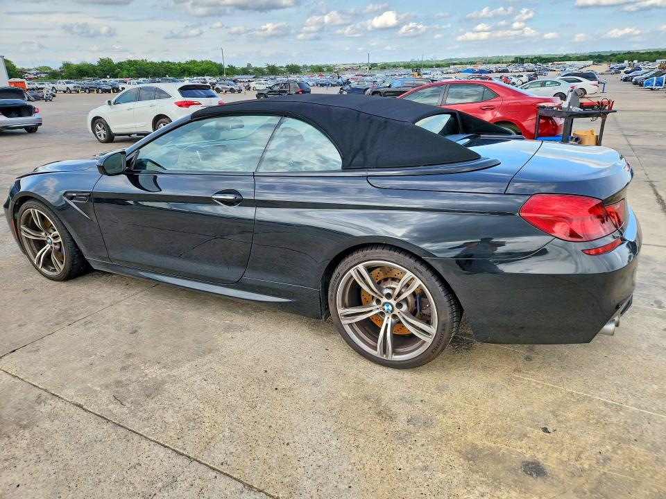 2013 BMW M6 VIN WBSLZ9C58DDZ77943 COPART salvage auction — WATER/FLOOD, TX - SALVAGE TITLE-FLOOD DAMAGE (P), sold $7,100 on 2026-07-13 (photo 2)