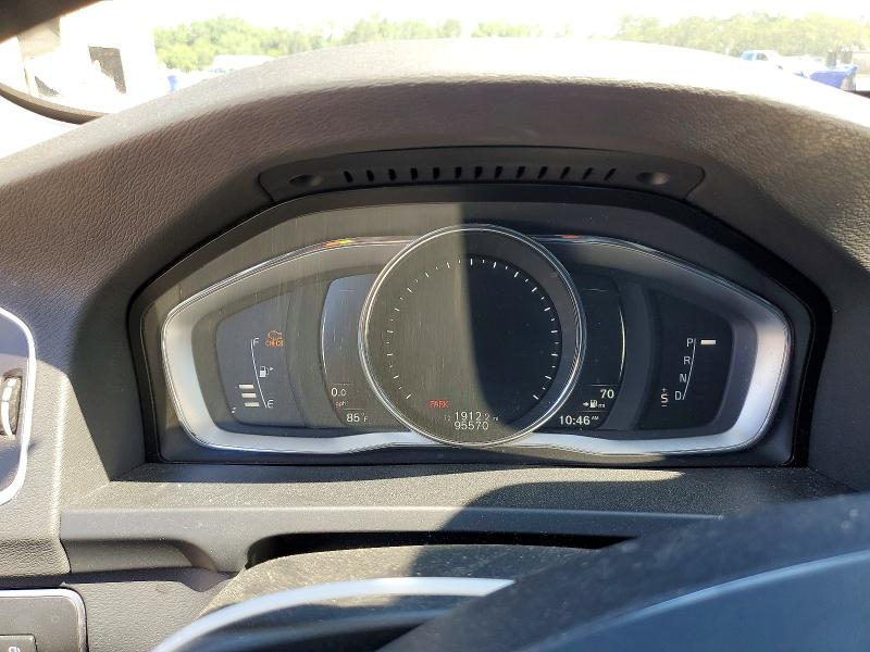 2017 Volvo S60 VIN YV140MTL9H2431848 COPART salvage auction — FRONT END, GA - CERT OF TITLE-SALVAGE, sold $1,750 on 2026-07-16 (photo 9)