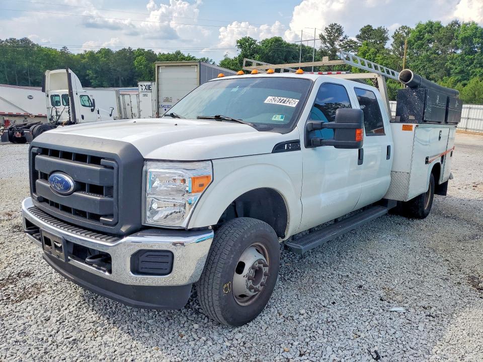2016 Ford F-350 super duty VIN 1FD8W3H69GED03251 COPART salvage auction — MINOR DENT/SCRATCHES, TX - CERTIFICATE OF TITLE, sold $1,200 on 2026-07-09 (photo 1)
