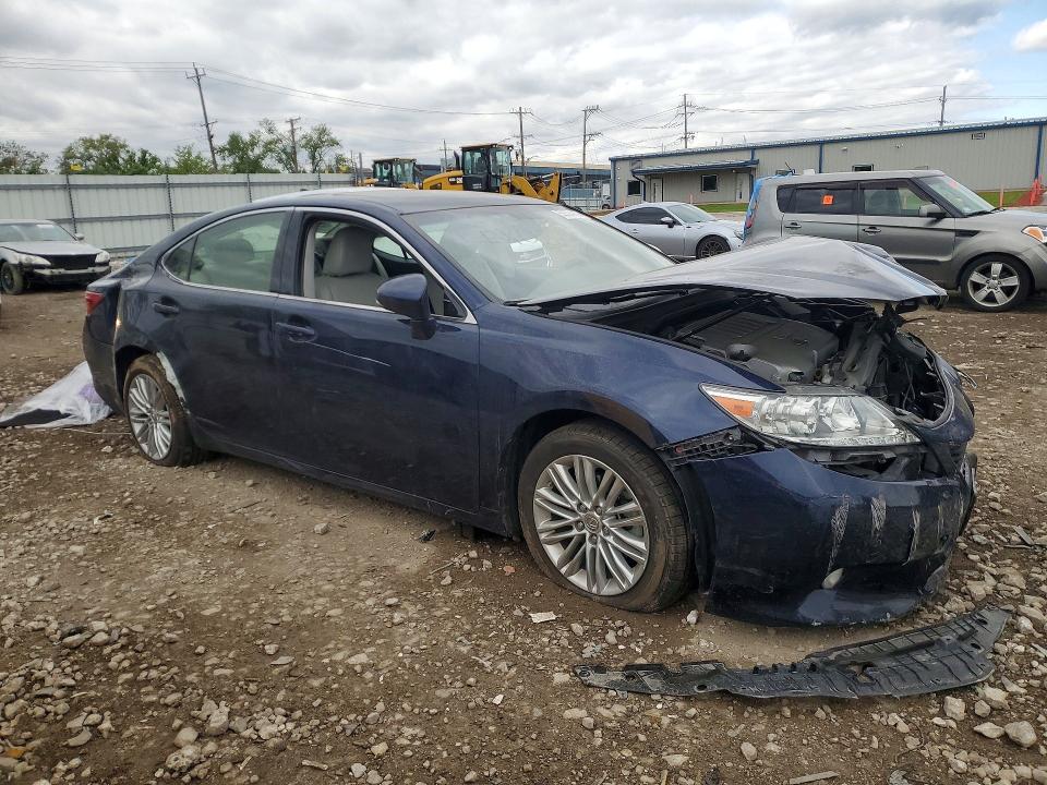 2013 Lexus ES VIN JTHBK1GG9D2040162 COPART salvage auction — FRONT END, Il - Salvage Certificate, sold $2,050 on 2026-07-15 (photo 4)