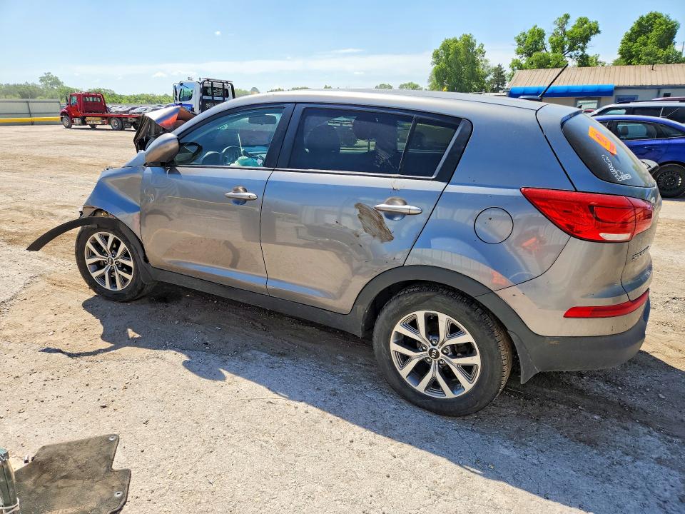 2015 Kia Sportage VIN KNDPB3AC5F7781438 COPART salvage auction — FRONT END, Id - Salvage Certificate Of Title, sold $225 on 2026-07-22 (photo 2)