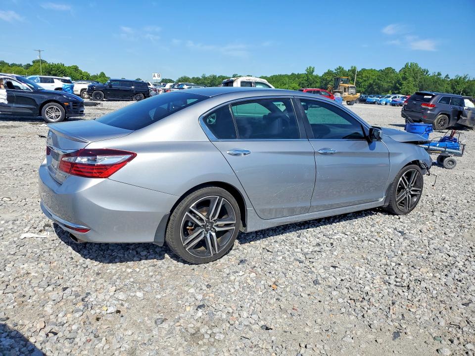 2017 Honda Accord VIN 1HGCR2F57HA160675 COPART salvage auction — FRONT END, Al - Cert Of Title-Salvage Title, sold $3,050 on 2026-07-02 (photo 3)