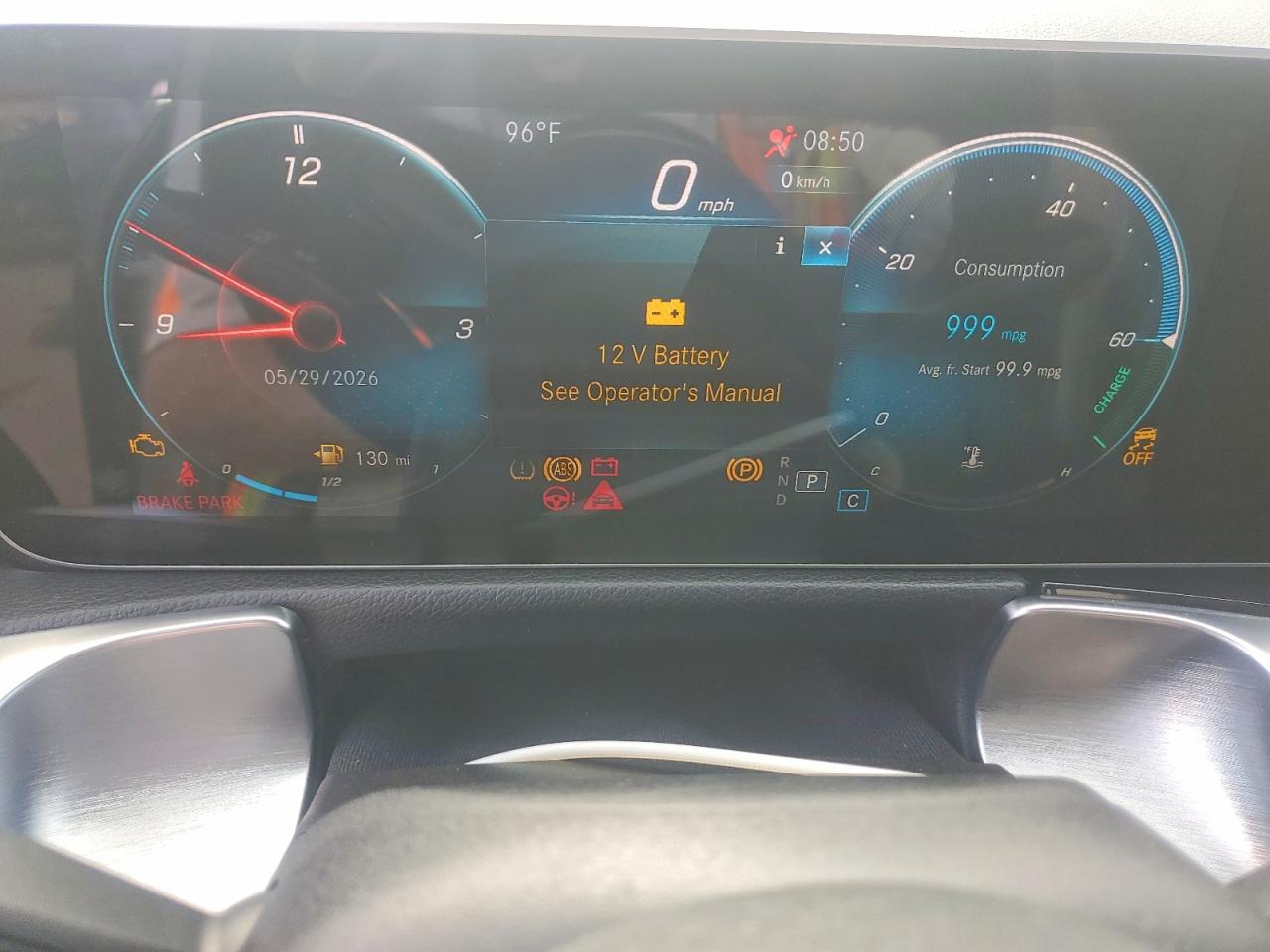 2020 Mercedes-Benz GLB-Class VIN WDC4M4HB7LW001743 COPART salvage auction — Minor Dent/Scratches, FL - CERTIFICATE OF TITLE (P), sold $9,700 on 2026-07-03 (photo 9)