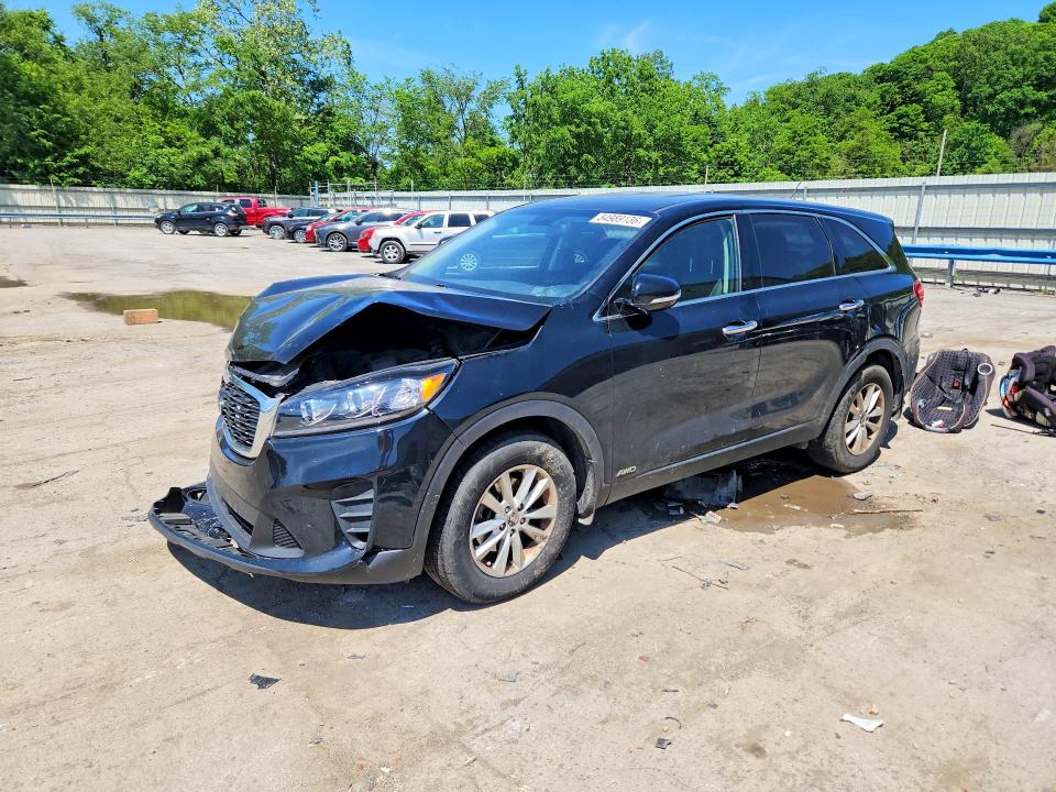 2020 Kia Sorento VIN 5XYPGDA35LG653044 COPART salvage auction — FRONT END, Pa - Certificate Of Salvage, sold $3,250 on 2026-07-02 (photo 1)