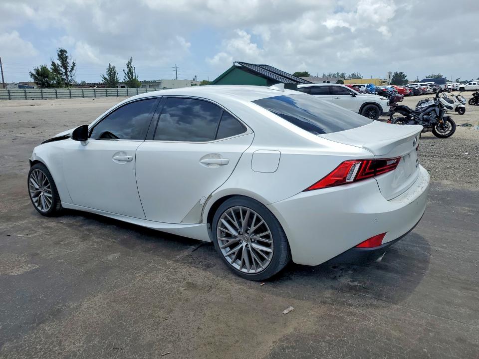 2016 Lexus Is VIN JTHBA1D21G5018980 COPART salvage auction — FRONT END, Fl - Cert Of Title Slvg Rebuildable, sold $1,500 on 2026-07-08 (photo 2)