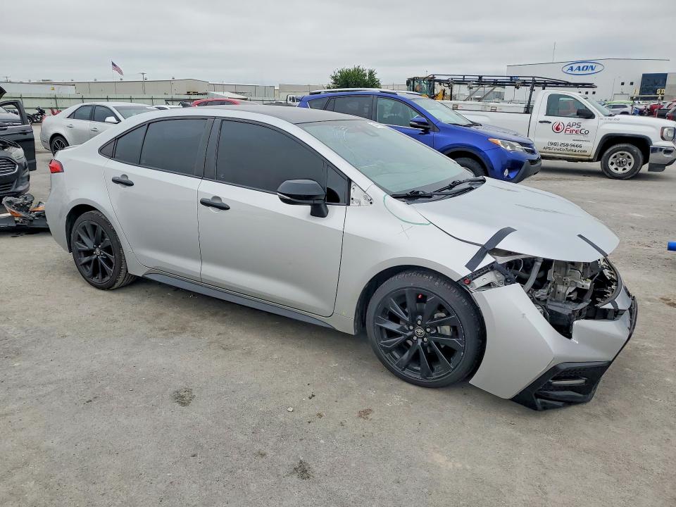 2021 Toyota Corolla VIN 5YFS4MCE5MP061559 COPART salvage auction — FRONT END, Ok - Cert Of Title-Salvage, sold $5,700 on 2026-07-17 (photo 4)