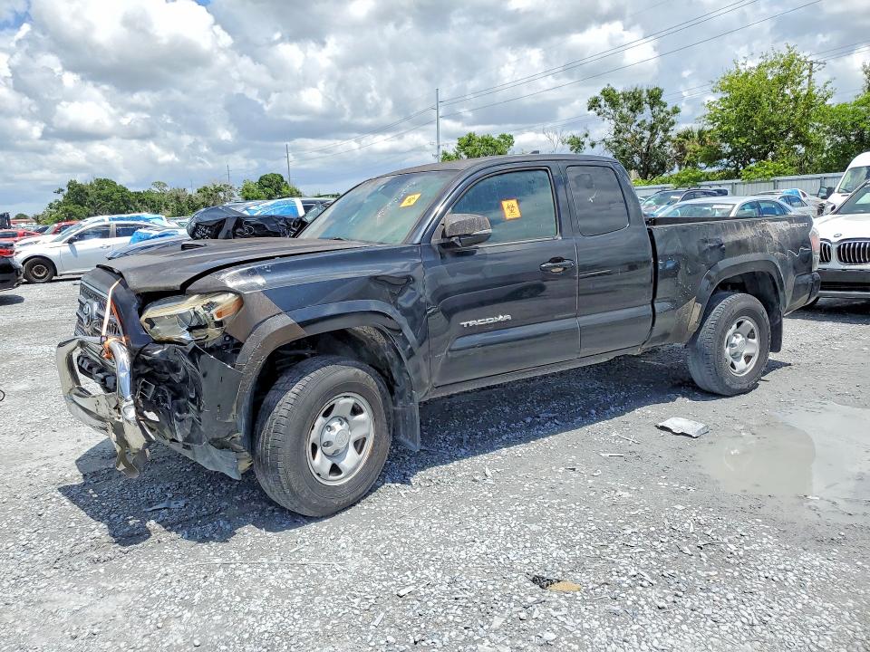 2017 Toyota Tacoma VIN 5TFRZ5CN9HX025483 COPART salvage auction — FRONT END, Fl - Certificate Of Title, sold $8,900 on 2026-07-09 (photo 1)