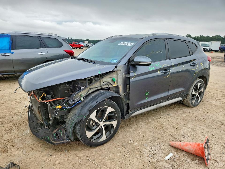 2018 Hyundai Tucson VIN KM8J33ALXJU767429 — COPART salvage auction photo
