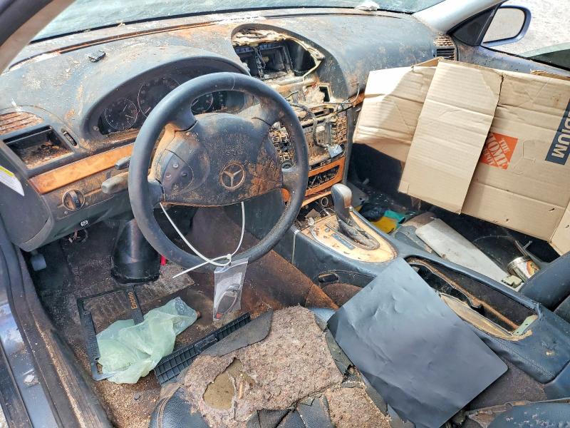 2006 Mercedes-benz E-class VIN WDBUF56J96A855021 COPART salvage auction — VANDALISM, CA - SALVAGE CERTIFICATE, sold $300 on 2026-07-24 (photo 8)