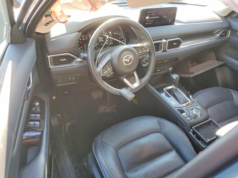 2025 Mazda Cx-5 VIN JM3KFBDM6S0571776 COPART salvage auction — ROLLOVER, On - Permit Irrepairable, sold $3,700 on 2026-07-09 (photo 8)