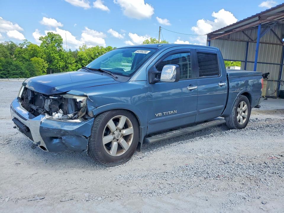 2012 Nissan TITAN VIN 1N6AA0EC3CN331437 COPART salvage auction — FRONT END, Ga - Cert Of Title-Salvage, sold $1,050 on 2026-07-09 (photo 1)