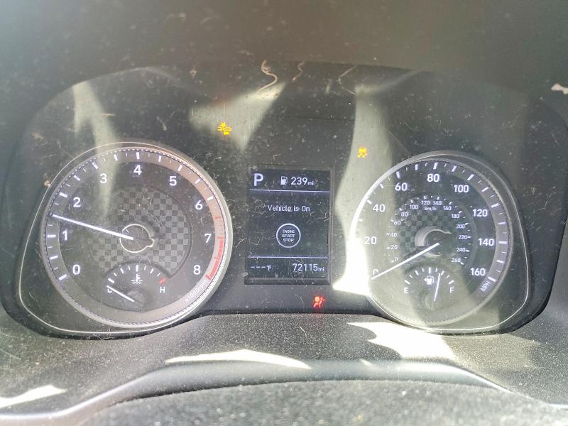 2019 Hyundai VIN KMHD84LF5KU770557 COPART salvage auction — FRONT END, Il - Salvage Certificate, sold $1,750 on 2026-07-07 (photo 9)