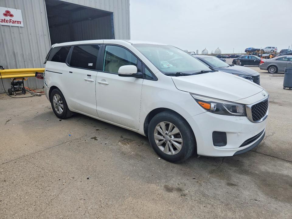 2017 Kia SEDONA VIN KNDMB5C1XH6233079 COPART salvage auction — REAR END, La - Cert Of Title-Salvage, sold $70 on 2026-07-29 (photo 4)