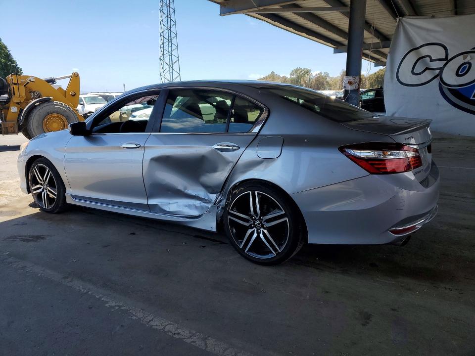 2017 Honda Accord VIN 1HGCR2F51HA123962 COPART salvage auction — SIDE, Ca - Salvage Certificate, sold $5,200 on 2026-07-02 (photo 2)