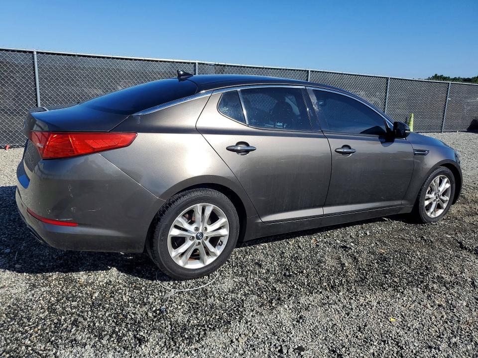 2011 Kia Optima VIN KNAGN4A67B5136168 COPART salvage auction — SIDE, Sc - Cert Of Title-Salvage, sold $575 on 2026-07-06 (photo 3)