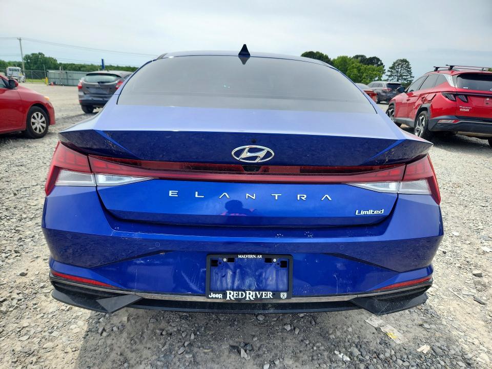 2023 Hyundai Elantra VIN KMHLP4AG9PU620761 COPART salvage auction — FRONT END, Ar - Cert Of Title-Salvage, sold $2,450 on 2026-07-08 (photo 6)
