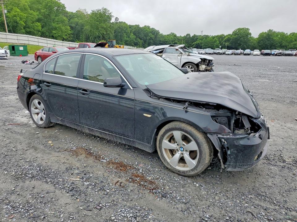 2008 BMW 5er VIN WBANU535X8C116781 COPART salvage auction — FRONT END, NC - SALVAGE CERTIFICATE OF TITLE, sold $175 on 2026-07-29 (photo 4)