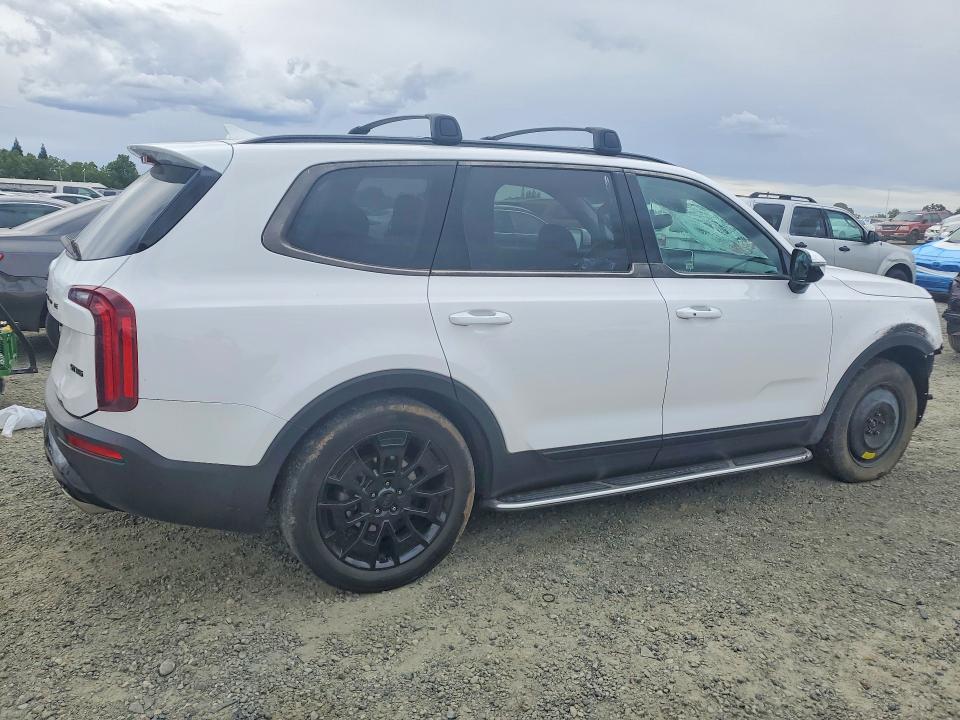 2021 Kia Telluride VIN 5XYP5DHCXMG153460 COPART salvage auction — FRONT END, CA - SALVAGE CERTIFICATE, sold $5,300 on 2026-07-14 (photo 3)