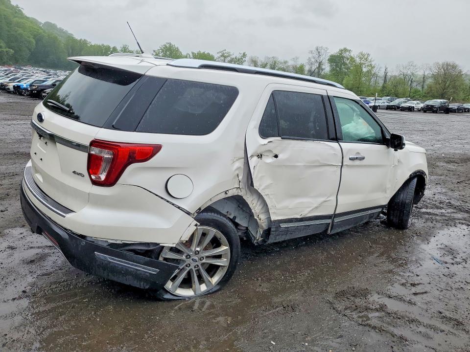 2018 Ford Explorer VIN 1FM5K8F8XJGB25524 COPART salvage auction — SIDE, Ny - Mv-907A Salvage Certificate, sold $1,200 on 2026-07-02 (photo 3)